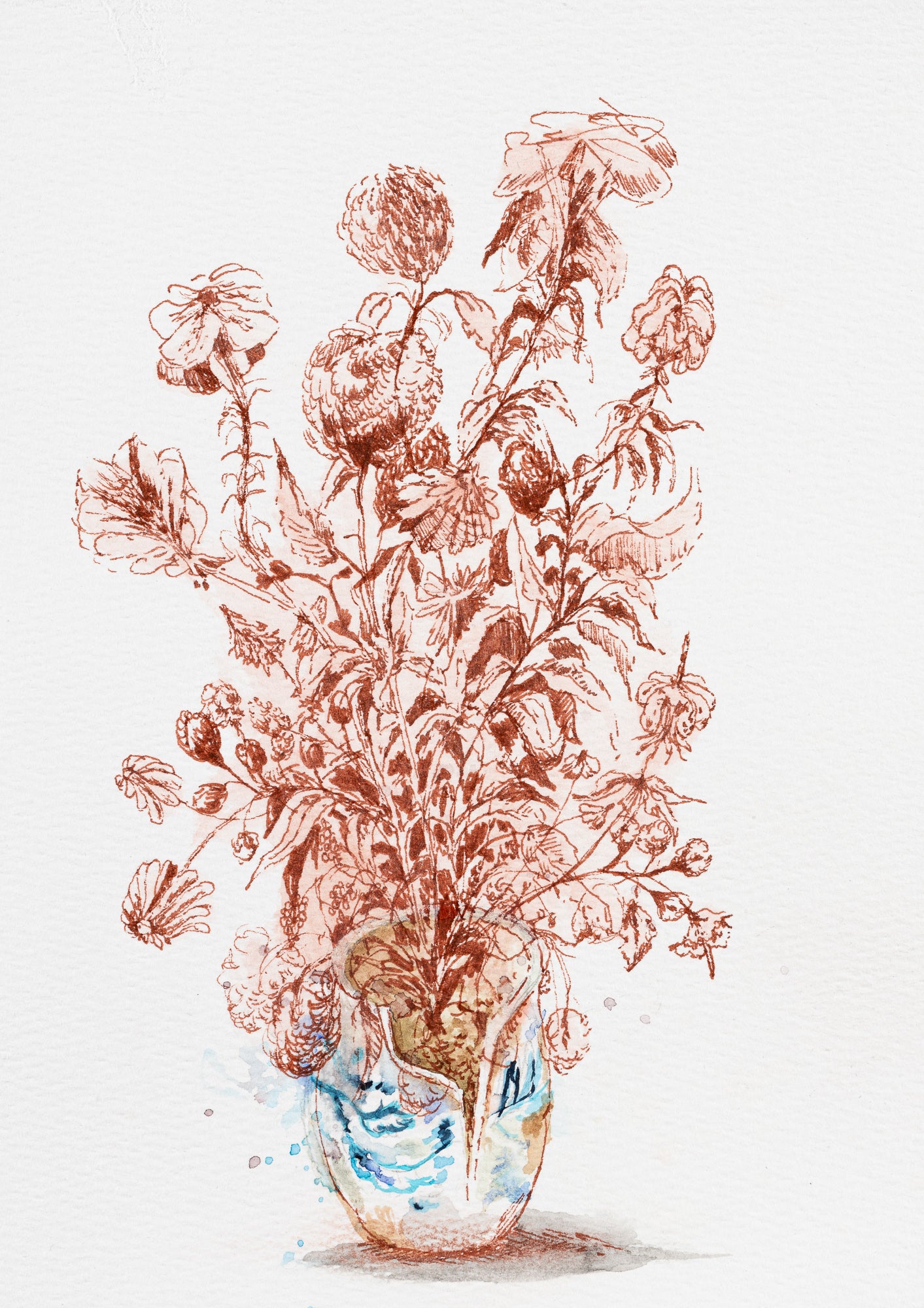 Sketch and watercolor #4