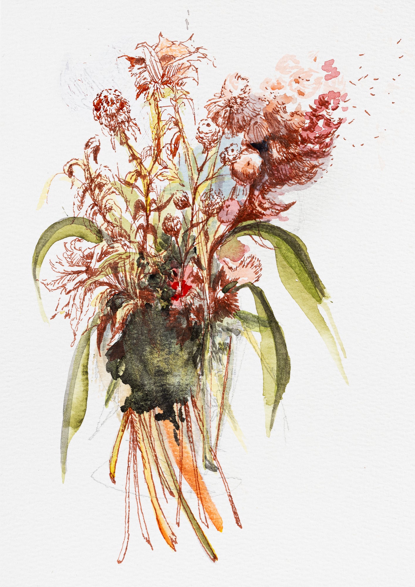 Sketch and watercolor #3