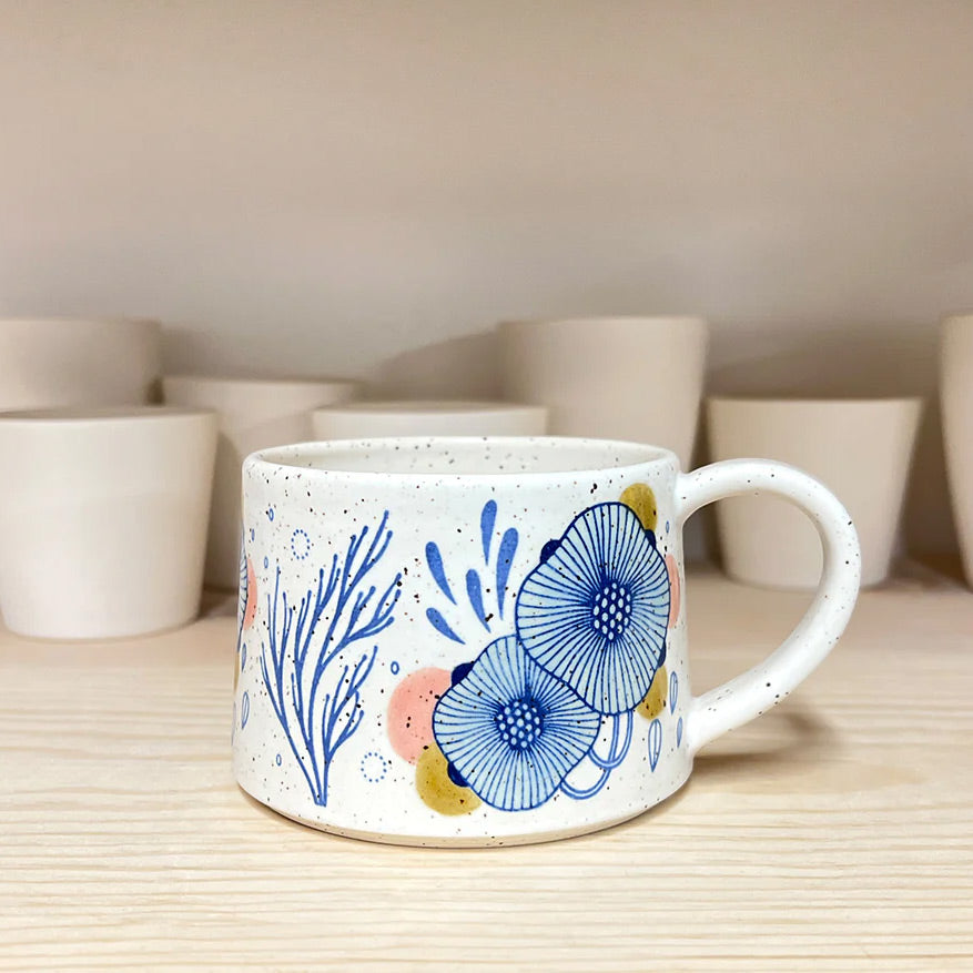 Ceramic Mug — Floral