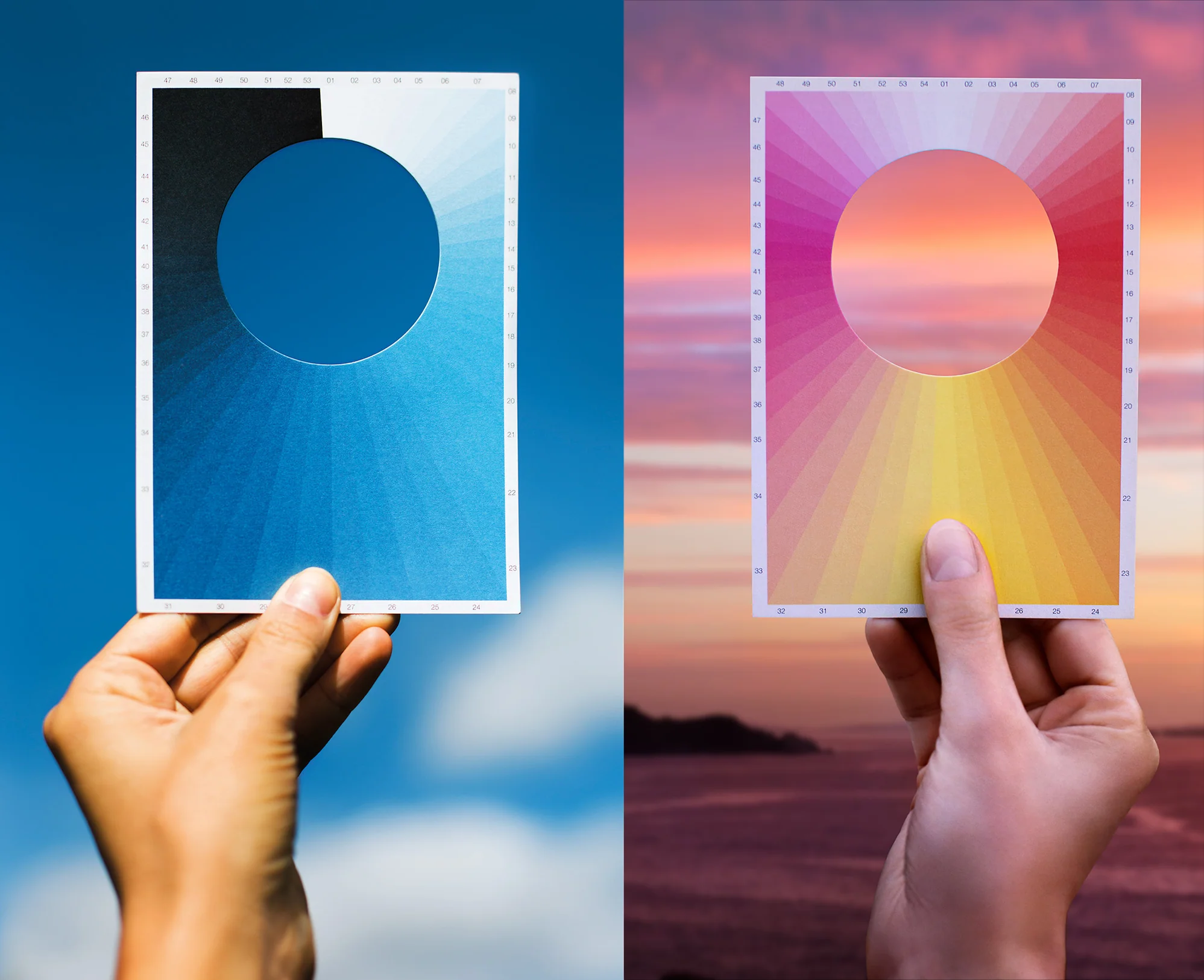 Cyanometer + Sunset Postcard Set